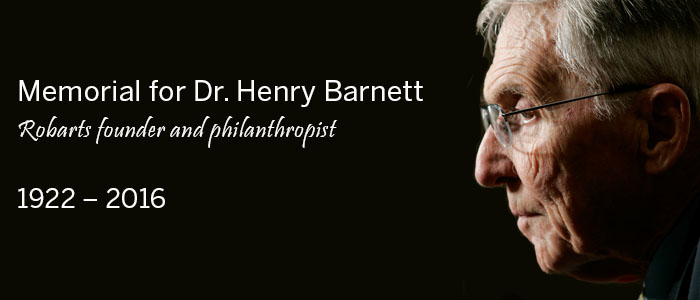 Dr. Henry Barnett Memorial