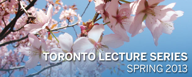 Torotno Spring Lecture 2013