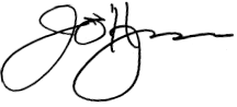 Jeff O'Hagan signature